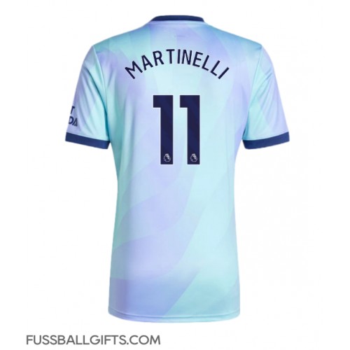 Arsenal Gabriel Martinelli #11 Fußballbekleidung 3rd trikot 2024-25 Kurzarm